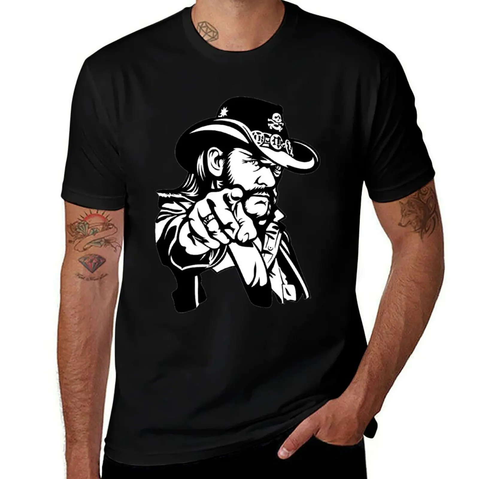 

blackwhitereddesign rock band vocals bass lemmy T-Shirt shirts graphic graphic t shirts summer clothes shirts graphic tee men