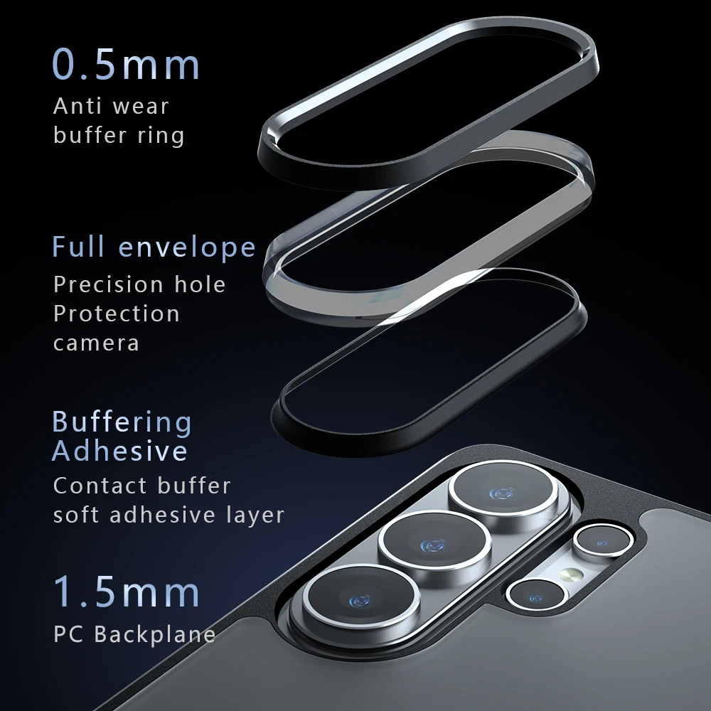 For Samsung Galaxy S26 Ultra TPU Border Case Cover 3D Intergrated Button Case Galaxy S26 S26+ Anti Drop Airbag Galaxy S25 Edge