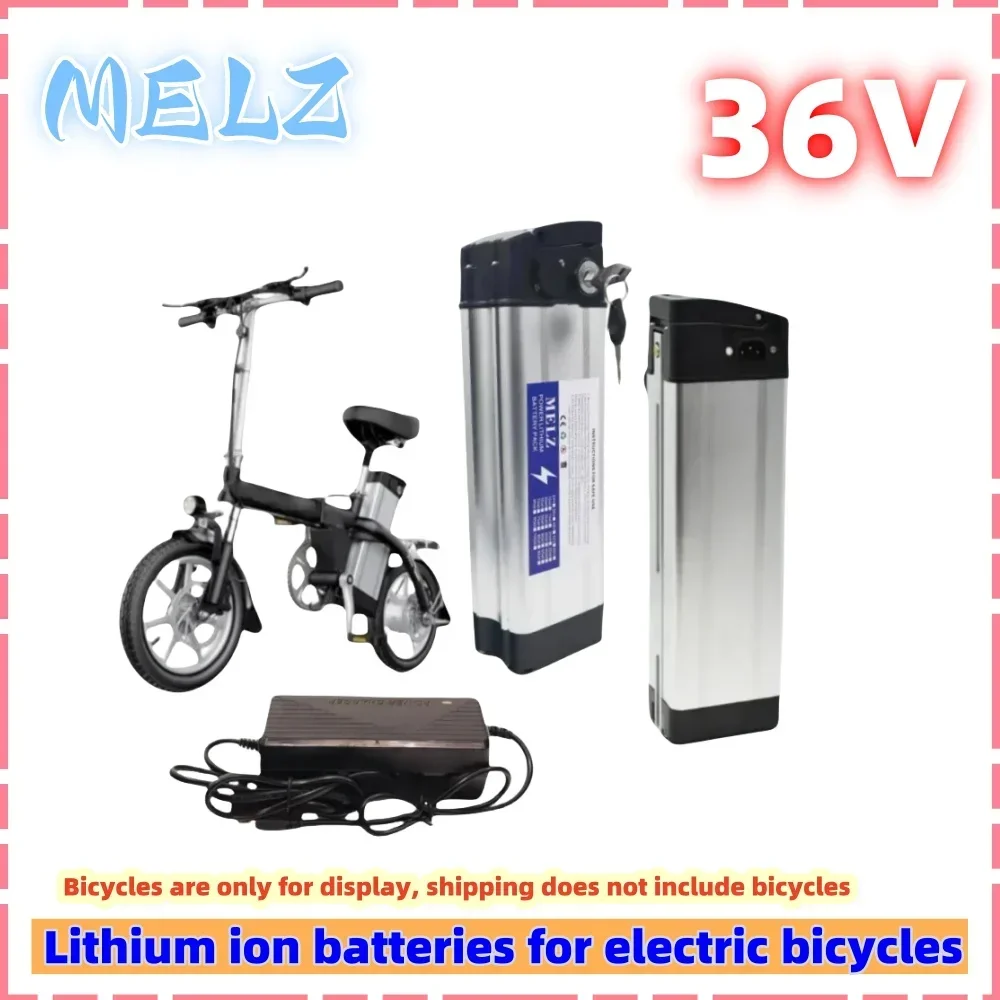 2025 New 36V 18650 Lithium Battery Pack Silver Fish 36v20ah30ah Suitable for 250-800W Universal Large Capacity Remote