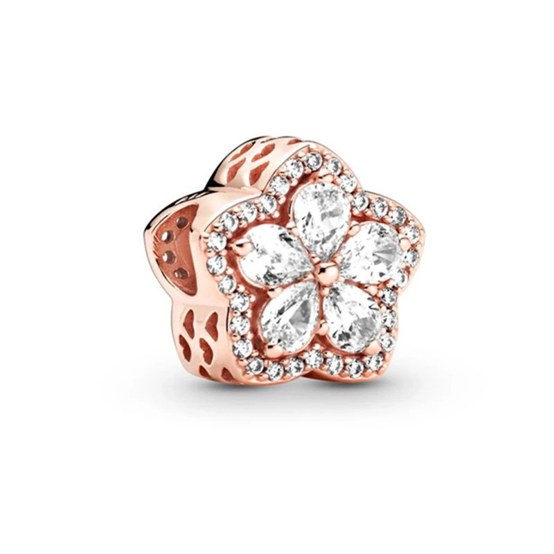 قلادة خرز ساحرة متعددة السلاسل جديدة سباركلي تنطبق على مجوهرات الفضة الإسترليني الأوروبية الأصلية وصنع هدية فريدة من نوعها بنفسك #5