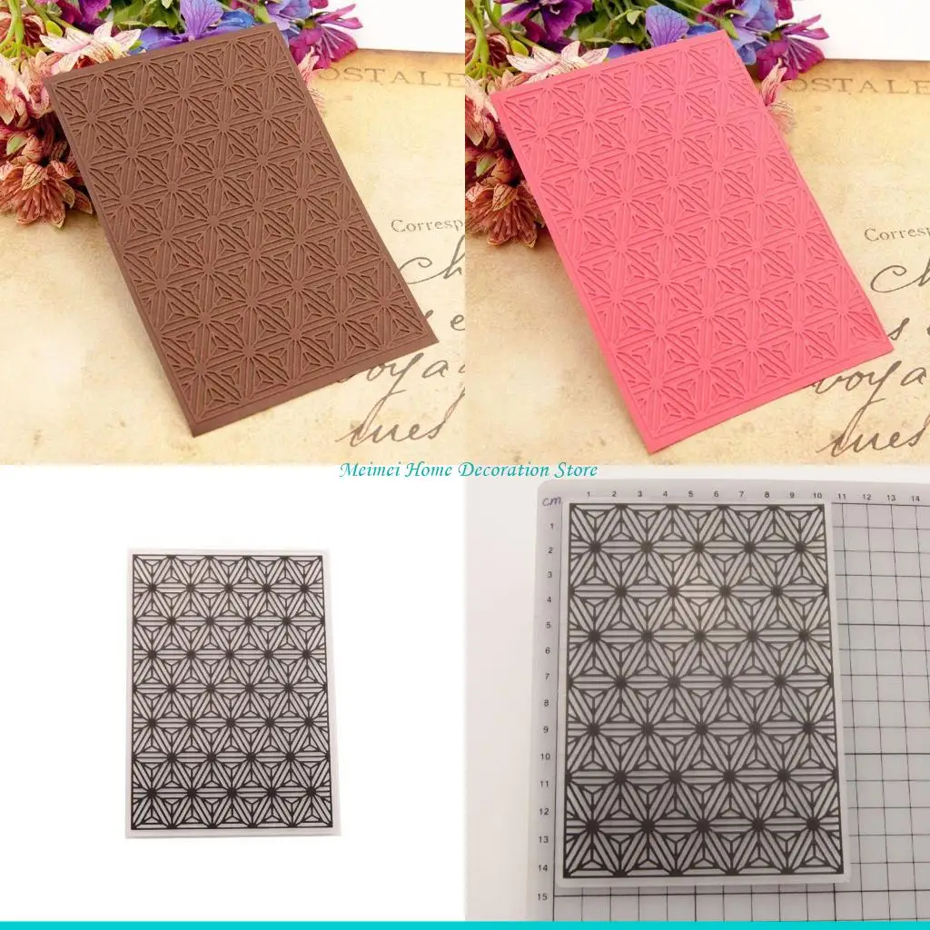 

H7BF Plastic Withplating шаблон папки DIY Scrapbook Photo Almbing Make Decorati