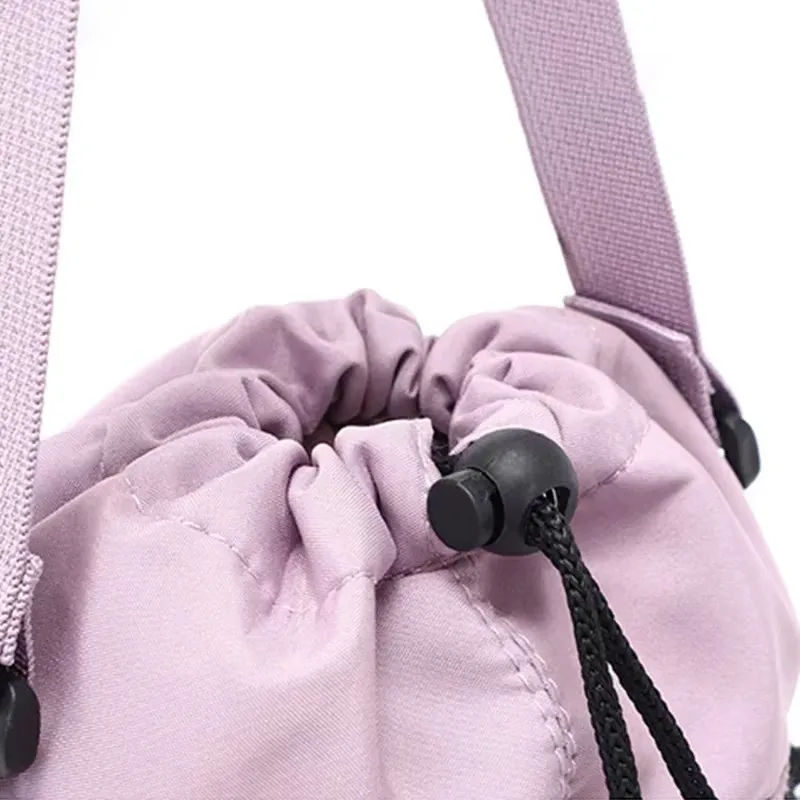 Portable Water Bottle Bag with Adjustable Strap Thermal Mugs Insulated Protective Cover Phone Pocket Outdoor Sports Travel Bag image 5