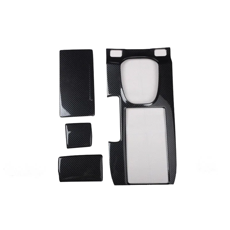 

For Honda Crosstour 2011 2012 2013 Plastic Carbon Fiber Style Decoration Accessories Interior Gear Cover Door Trims Stickers