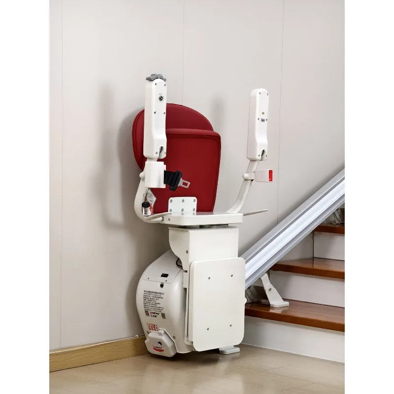 Straight seat, elevator corridor, elderly people climbing stairs