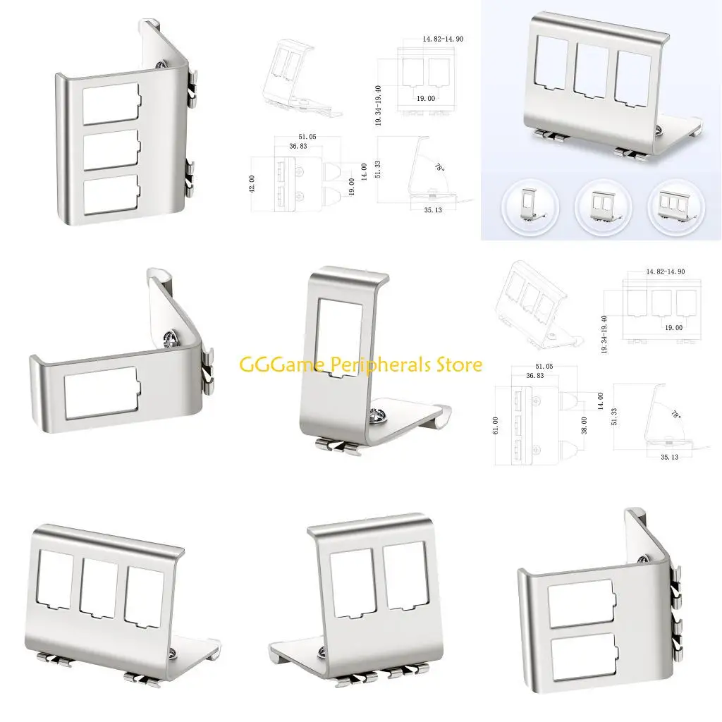 U55B Organiz riel DIN sin herramientas con sistema poleas para disposición ordenada los cables