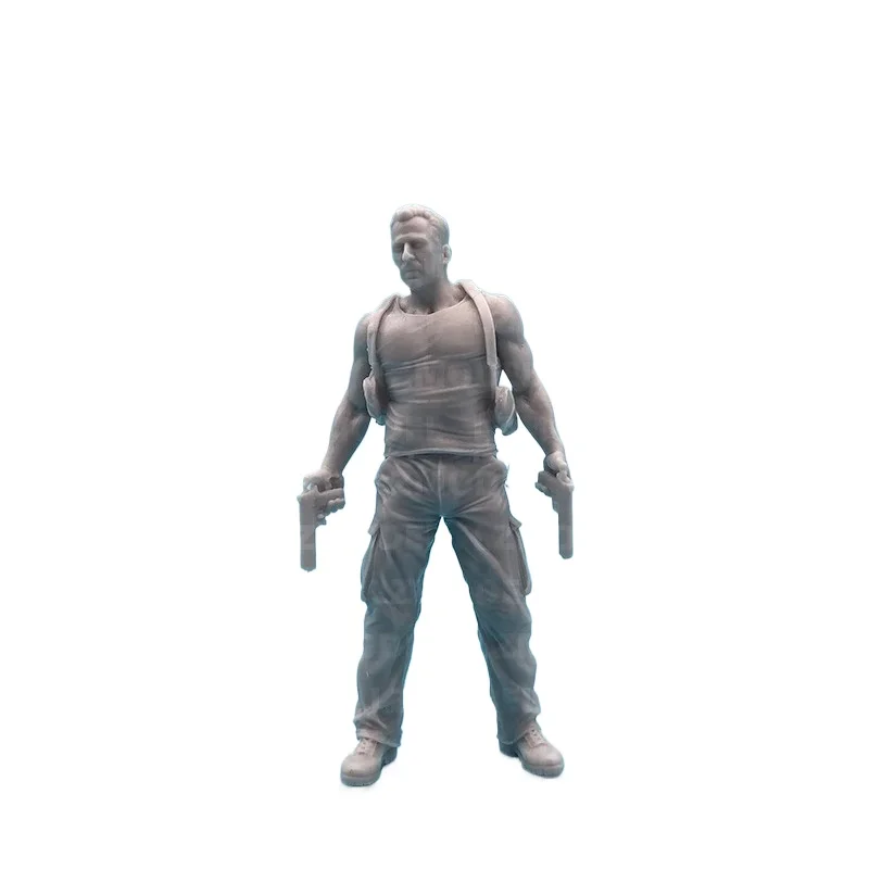 

1/24 Scale 75mm Diecast Resin Figure Model Kit Tough Guy Need To Be Assembled and Colored By Themselves