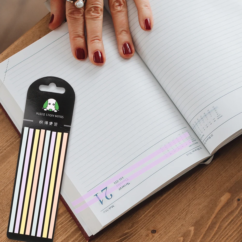 

Fluorescent Book Tabs Adhesive Reading Markers Notebook PET Color Tabs 4 Boxes Sticky Annotations Multiple Colors Safe Material