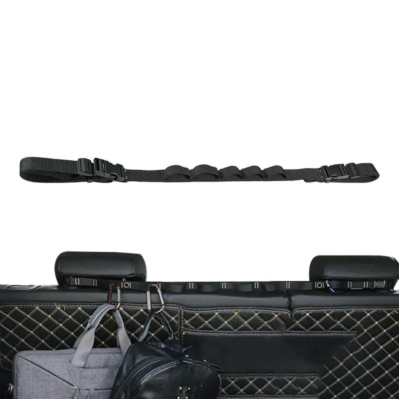 Backseat Fishing Rod Strap Outdoor Car Fishing Rod Storage Straps Portable Fishing Pole Holder Belts For Cars Trucks Pickups