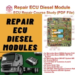 Repair ECU Diesel Module PDF File ECU Repair Basic Course Study for New Beginners For Mercedes-Benz for Volvo Only PDF