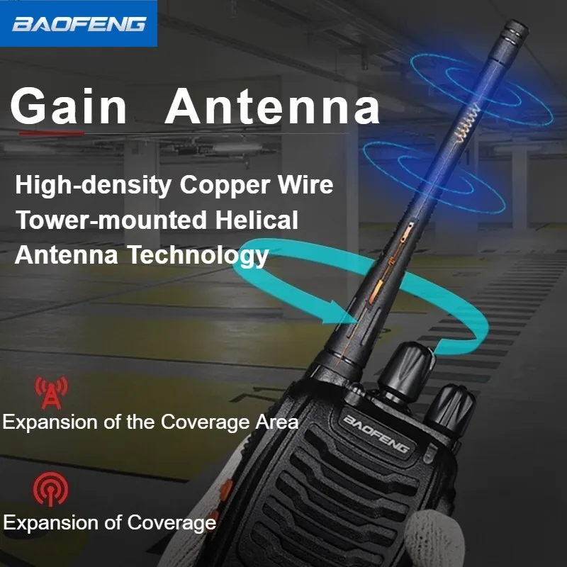 Baofeng جهاز اتصال لاسلكي BF-888S الصينية والإنجليزية USB شحن برمجة الكمبيوتر VOX 2 طريقة راديو baofeng اسلكية تخاطب