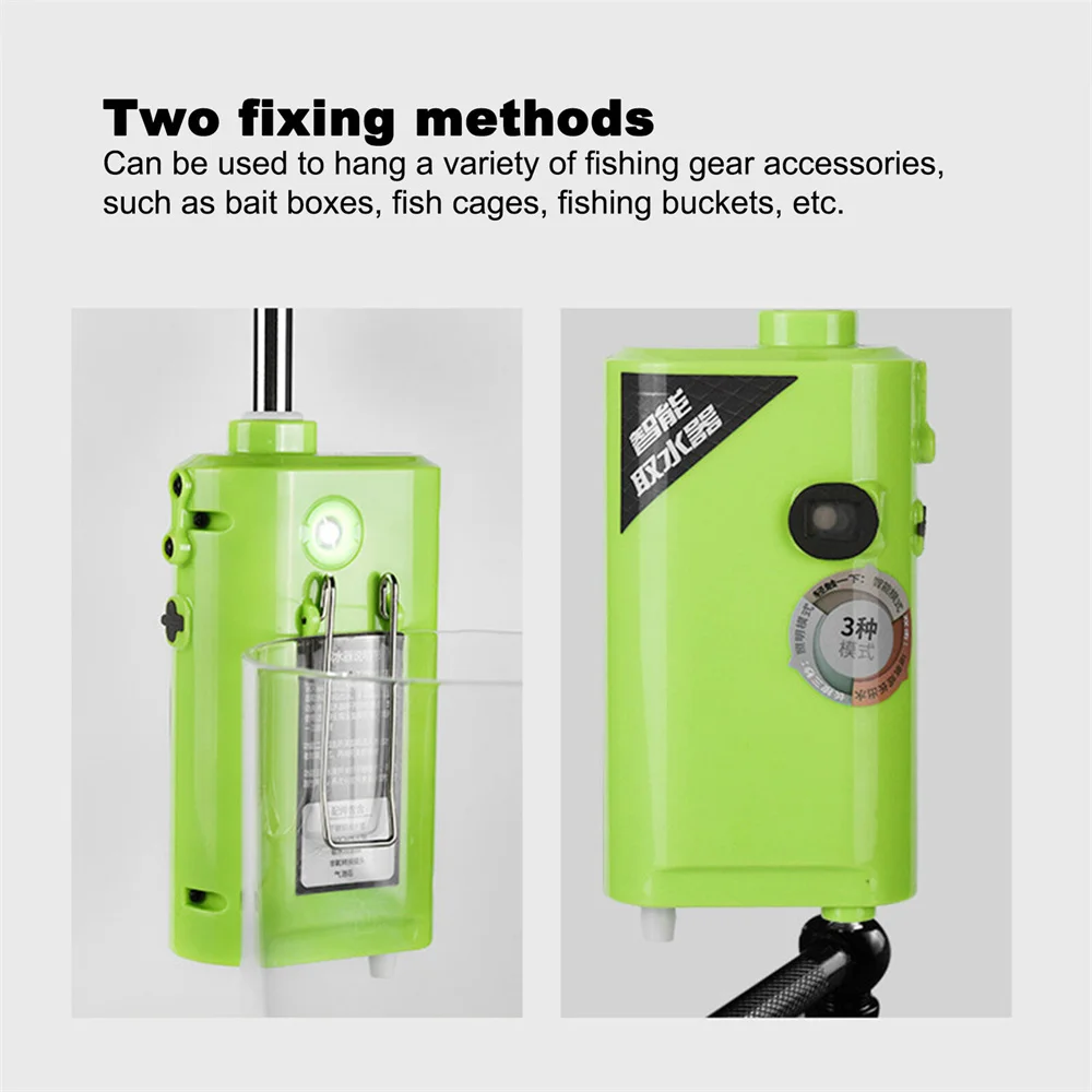 Multi functional intelligent induction fishing box, water pump, booster pump, outdoor fishing tool with ultra long endurance