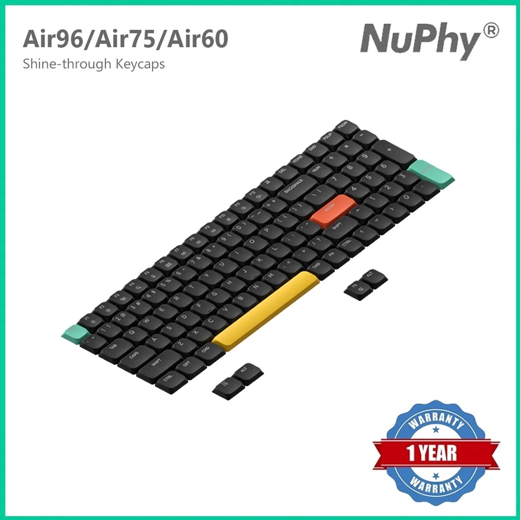 

NuPhy Shine-through Keycaps for Air60 / Air75 / Air96