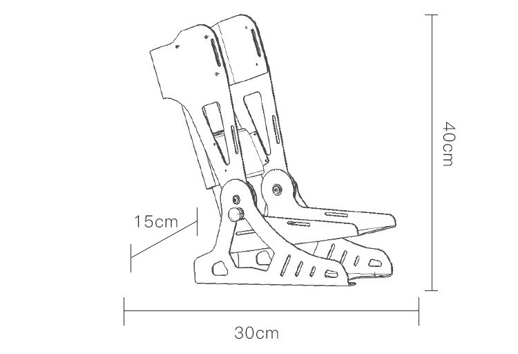 Stroke Wireless Remote Control Electric Ankle Joint Trainer Ankle Exercise Injury Rehabilitation Robot Equipment