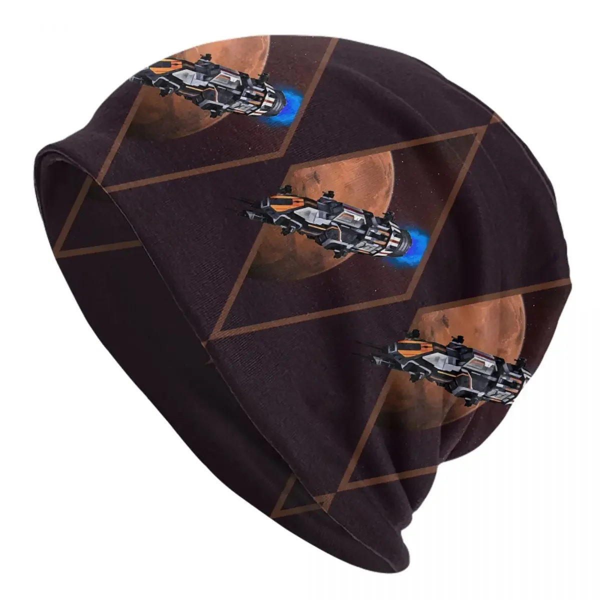 The Expanse Beanies Caps Roci Flying From Mars Black Sci-Fi Classic Thin Hat Spring Bonnet Hats Men Women's Unisex Ski Cap