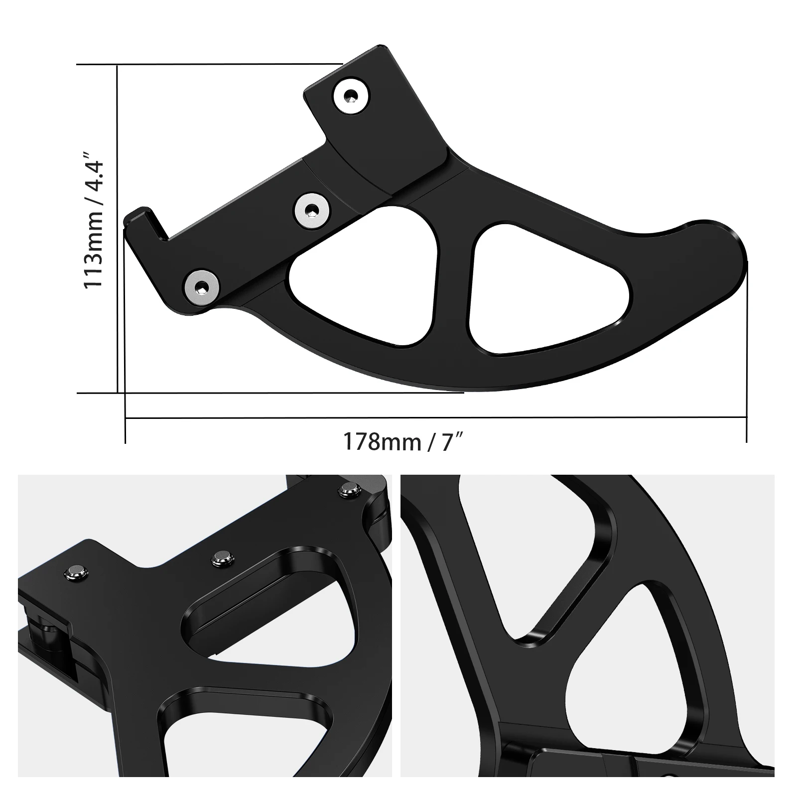 NICECNC Für KTM EXC 300 2004-2022 EXC 250 EXCF 350 EXC 450 SX 125 SXF 250 SXF 450 XCW 300 XC XCF XCF-W Bremsscheibenschutz hinten – Detail 2