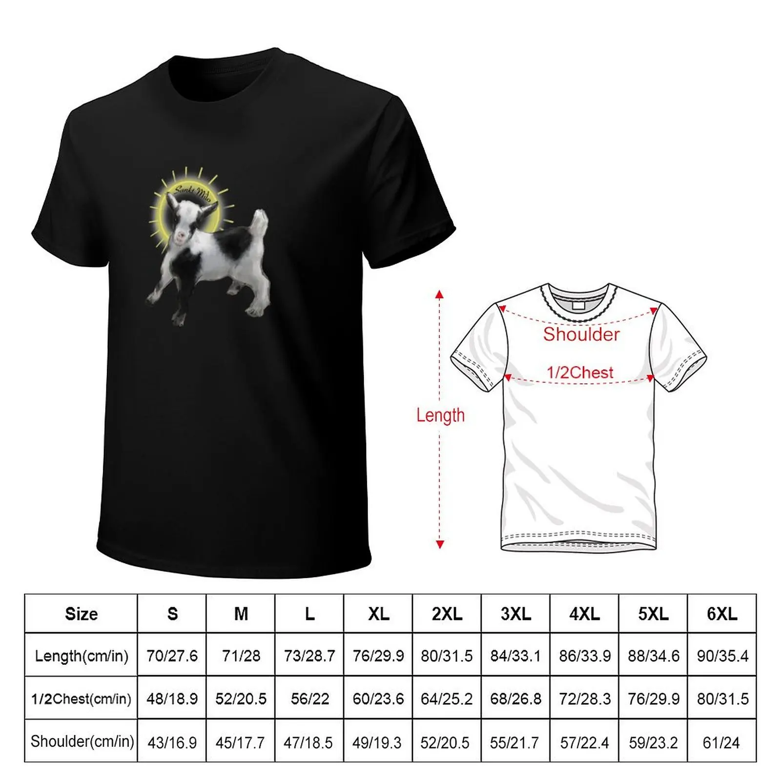 Sankt Milo Shadow and Bone T-Shirt Vintage Style Printed Top