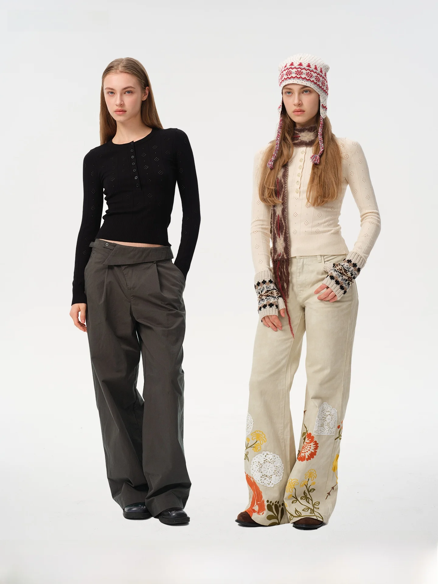 

Повседневная женская трикотажная базовая кофта с вырезами, воротником Хенли, длинными рукавами, укороченная, с круглым вырезом, для ношения под одеждой