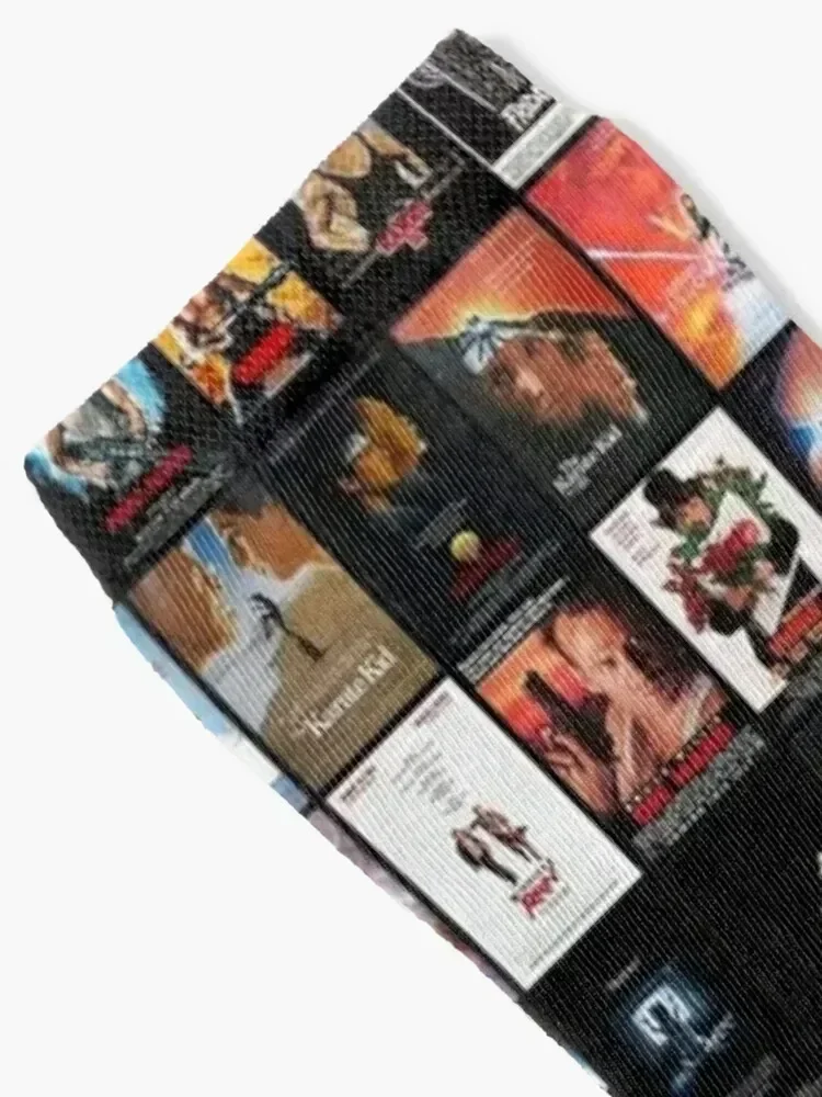 80's movies collage | the best of the best Socks custom loose Men's christmas stocking Designer Man Socks Women's