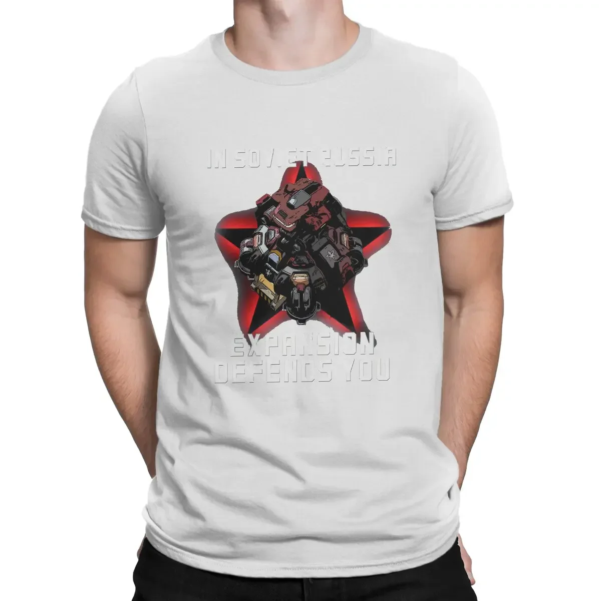 Polyester Fashion Men Tees Summer Clothing Harajuku Crewneck TShirt StarCraft Game Planetary Fortress oversized tshirt clothing