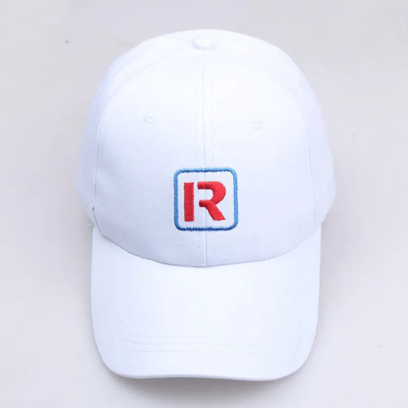 Anime The Prince Of Tennis White Baseball Cap Cosplay Adjustable Hat Ryoma Echizen Cotton Snapback Embroidered Hats