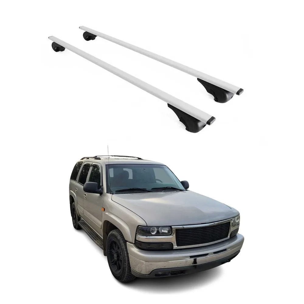 

Roof Rack Cross Bars for Chevrolet Tahoe 2000-2006, Durable Gray 2Pcs