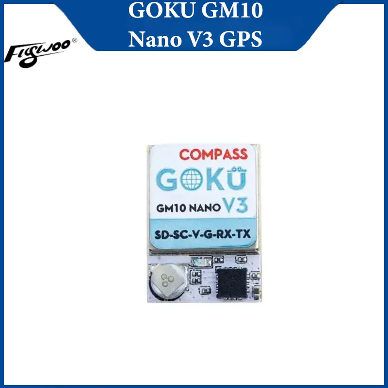 

Flywoo GOKU GM10 V3 GPS Series Ultra-Accurate Positioning with M10050 GNSS Chip for Fpv Drone Diy RC Parts