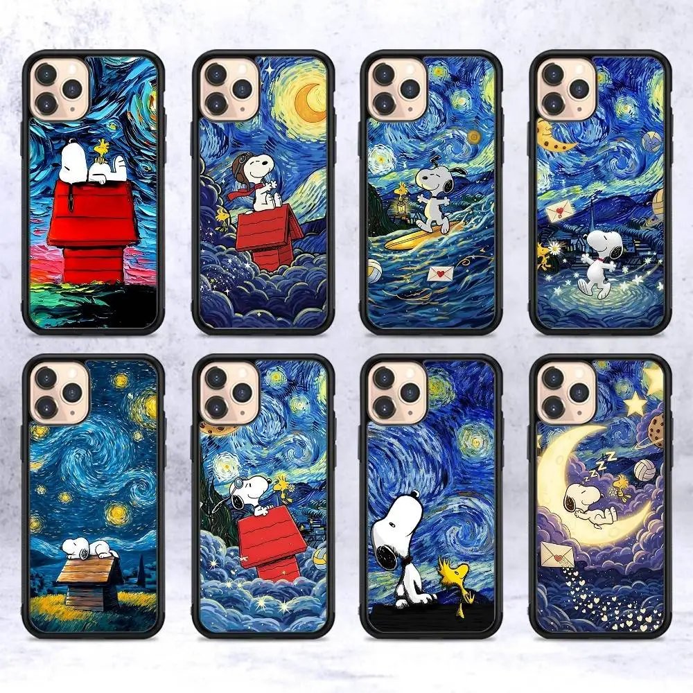 

Classic Comic S-Snoopy Phone Case For IPhone 17 Pro 16 Plus 16 Pro Max 15 14 13 12 11 PC+TPU Back Cover