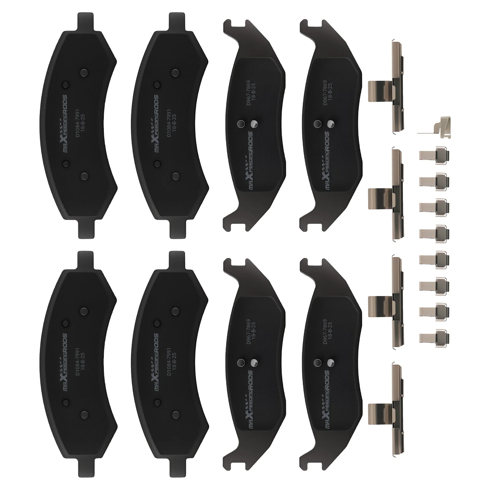 

Front&Rear Ceramic Brake Pads for Chrysler Aspen 2007-2009 P1084 P-967 D1084