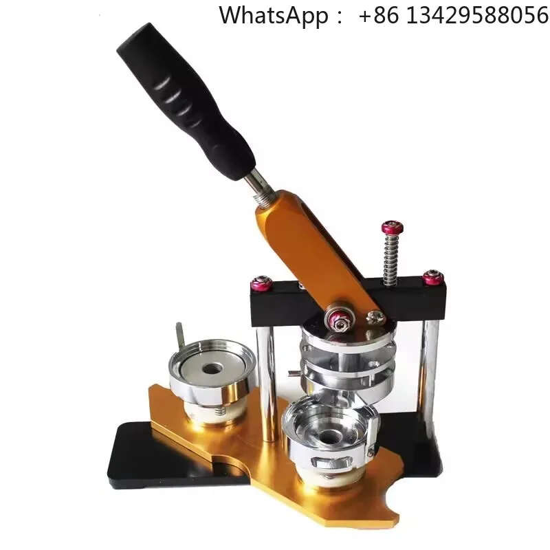 DIY Button Badge Maker 25/44/56/75MM Interchangeable Molds Punch Press Kit With Free Button Parts