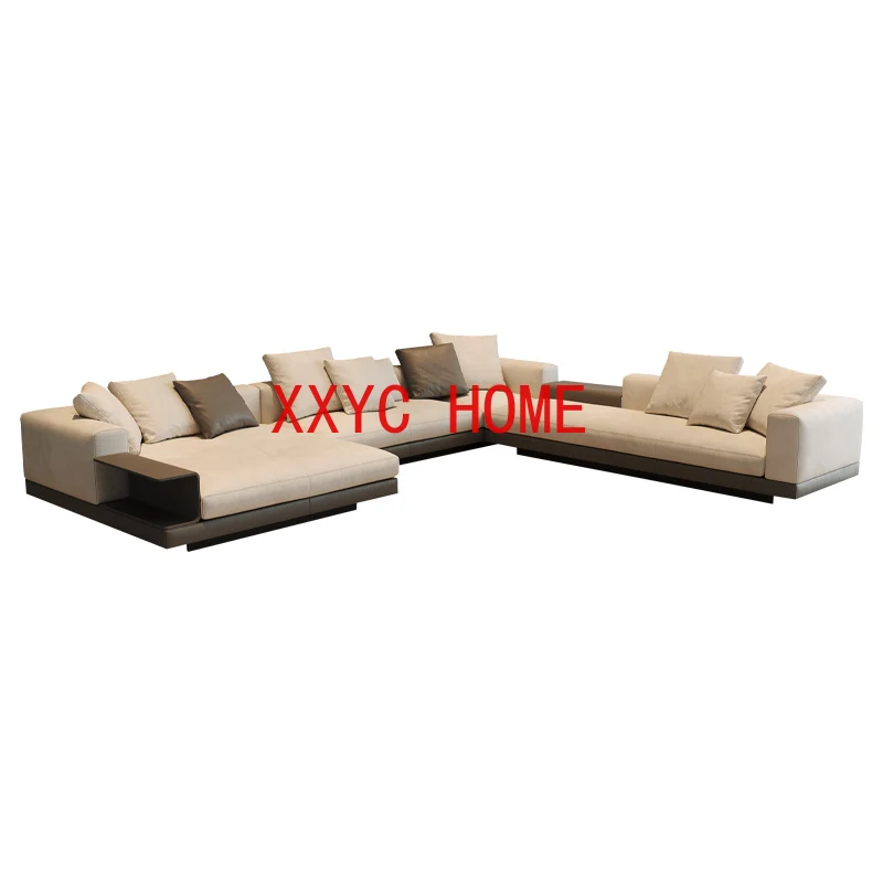 Italian Minimalist CONNERY'S Sofa Villa Large Flat Living Room11