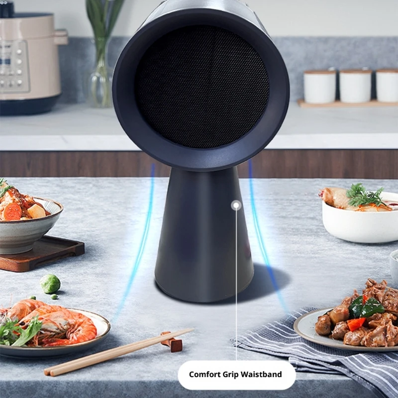 Low Noise Desktop Exhaust Fan Adjustable Small Desktop Hood Strong Suction Cooker Hood Space Saving