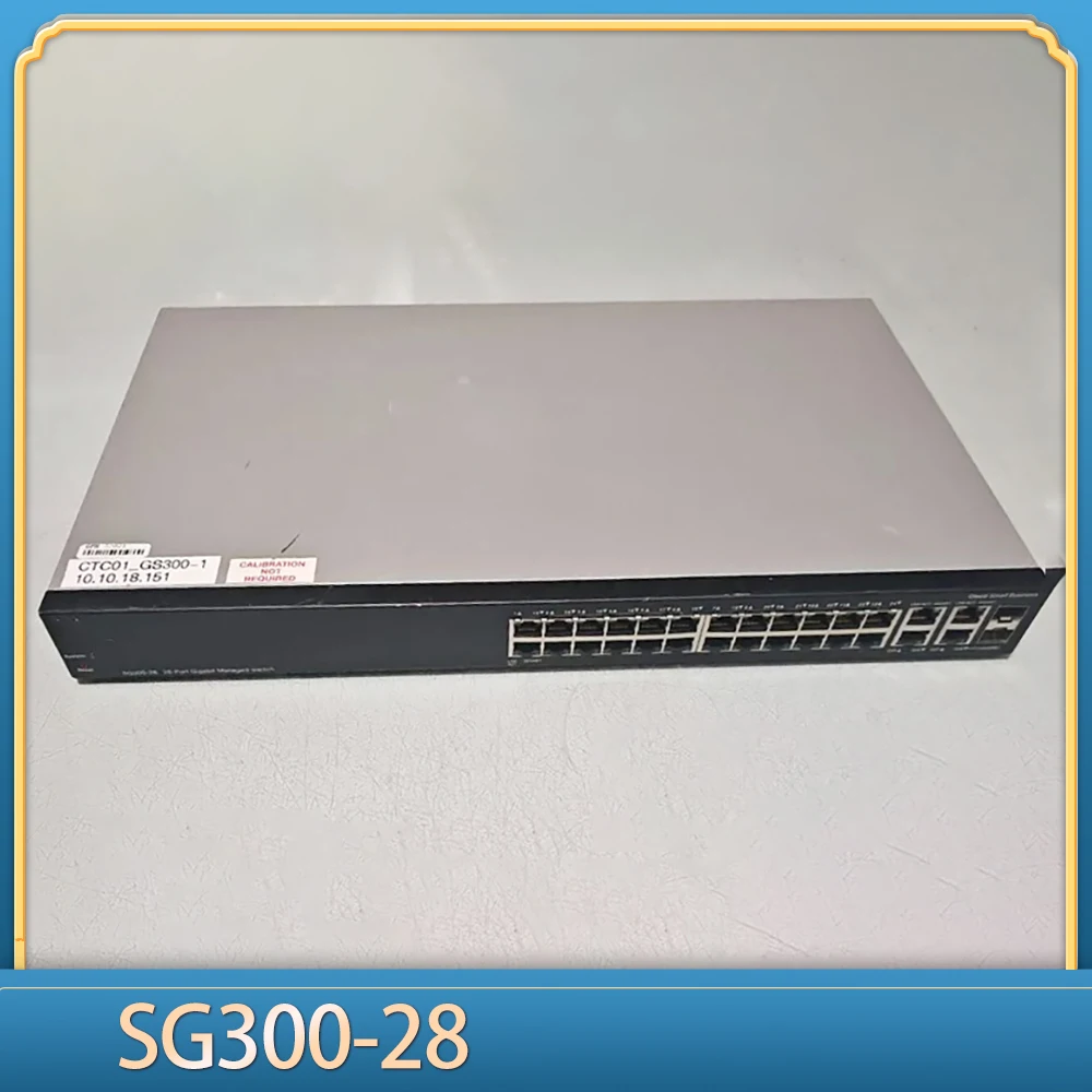 1pcs For Cisco 28-Port Full Gigabit Advanced Management Switch SG300-28