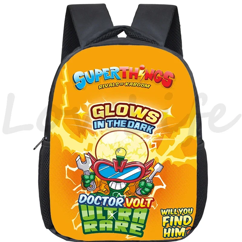 Super Things Backpack Schoolbag Children Super Zings Kindergarten Bags Bookbag Child Primary boys girl School Gift Mini Rucksack