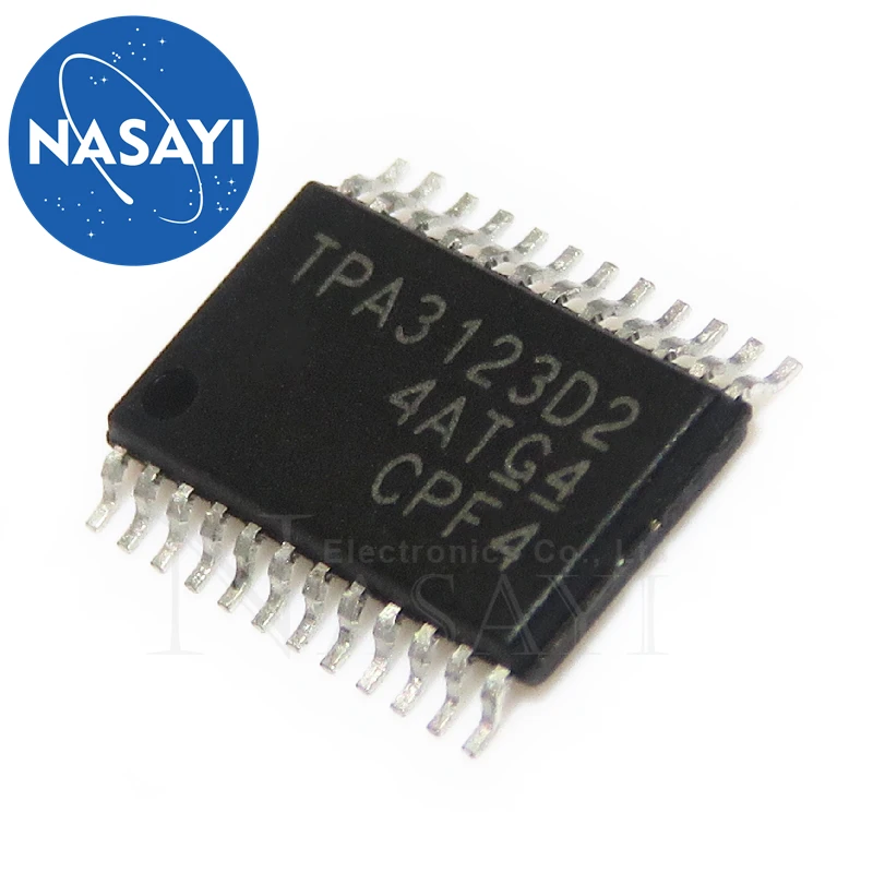 5PCS Chip TPA3123D2PWPR TPA3123D2 TPA3123 HTSSOP-24