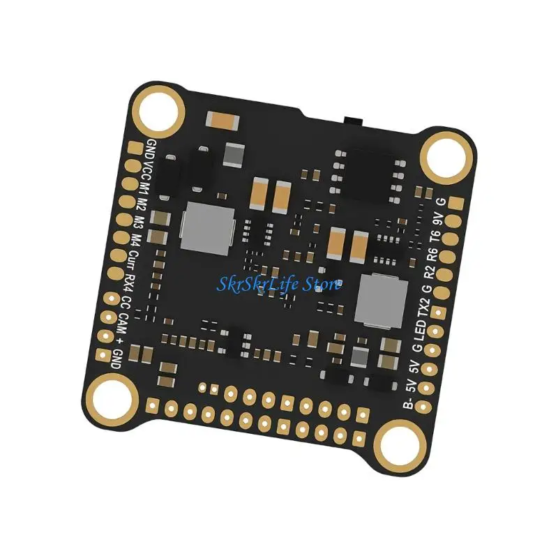 E65E STM32F722 Flight Controller For FPV With 6S Input Voltages And 2812 RGBs LED Support