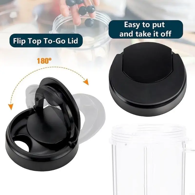 19 QE 22oz أكواب البلاستيك خلاط قطع الخلاط قطع الكؤوس Blade Juicer للسحر B1001/MB1001B/MBR-0301/MBR-1101