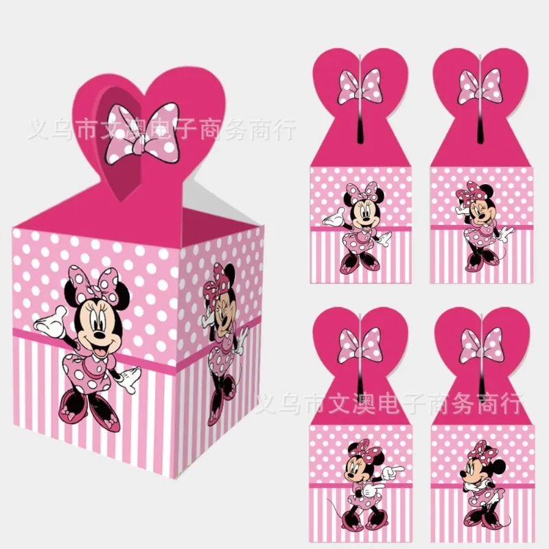 12 قطعة ميكي ماوس حفلة عيد ميلاد الحسنات ملصقات Stamps صفعة أساور المفاتيح أكياس الهدايا أكياس اللعب لصالح أكياس الطرف #4