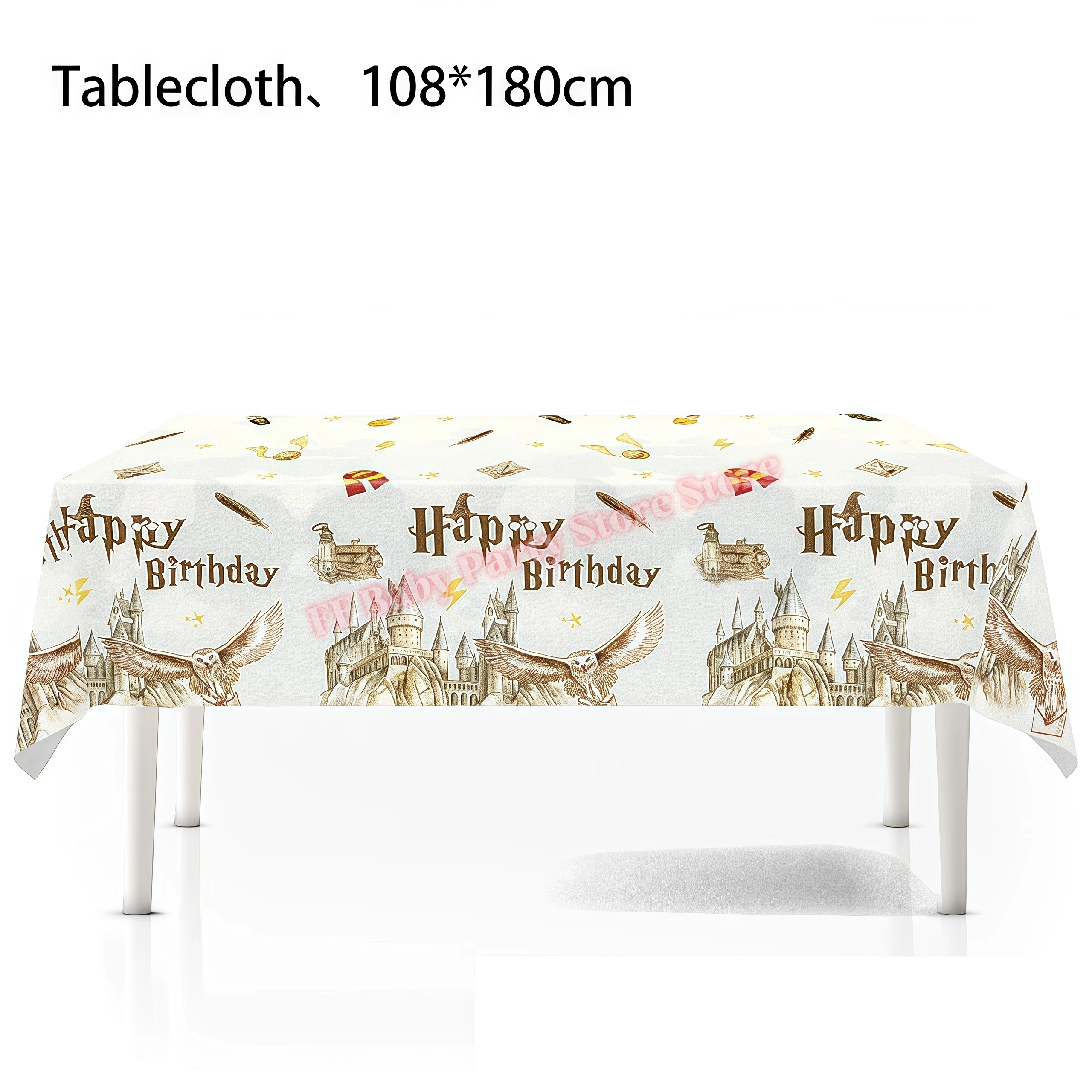 Academy Magics Geburtstagsparty-Dekoration, Harry-Potter-Motiv, Ballon, Teller, Becher, Serviette, Kindergeschenk, Babyparty-Zubehör, Event-Artikel, Souvenir – Detail 12