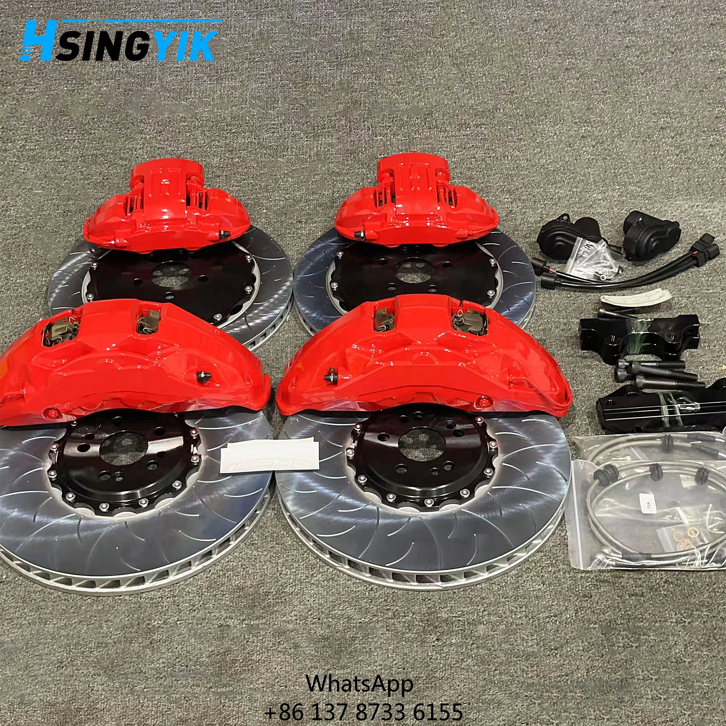 

Performance Front Rear 2 Piece Brake Disc Rotor Big Brake Kit For Subaru Impreza Wrx Sti 06