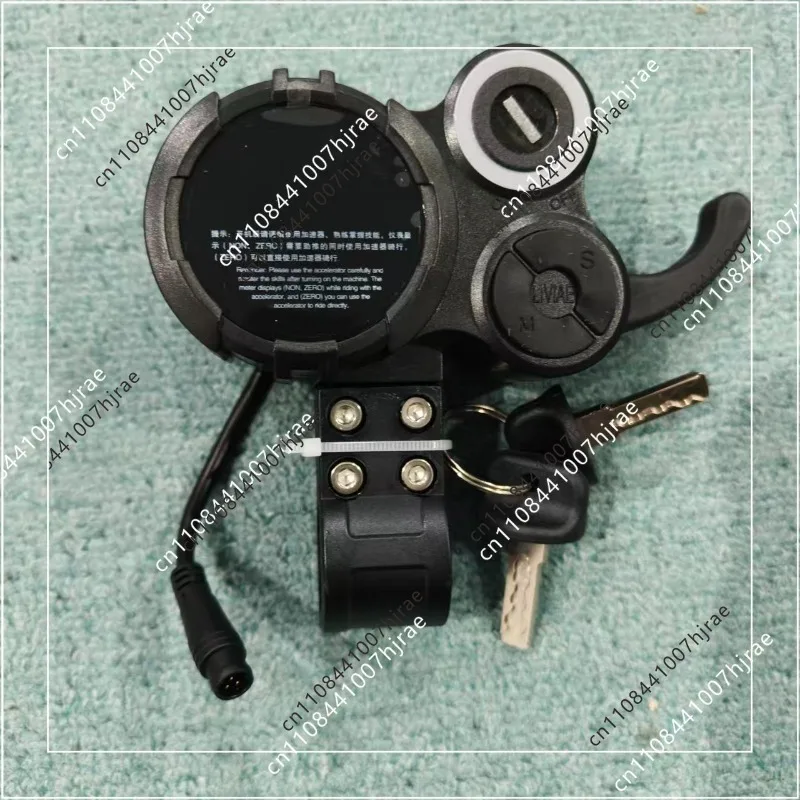 Applicable to Liviae Electric Scooter Finger Throttle Escooter Parts Speedometer Speed Display for 52V 60V 72v Scooter