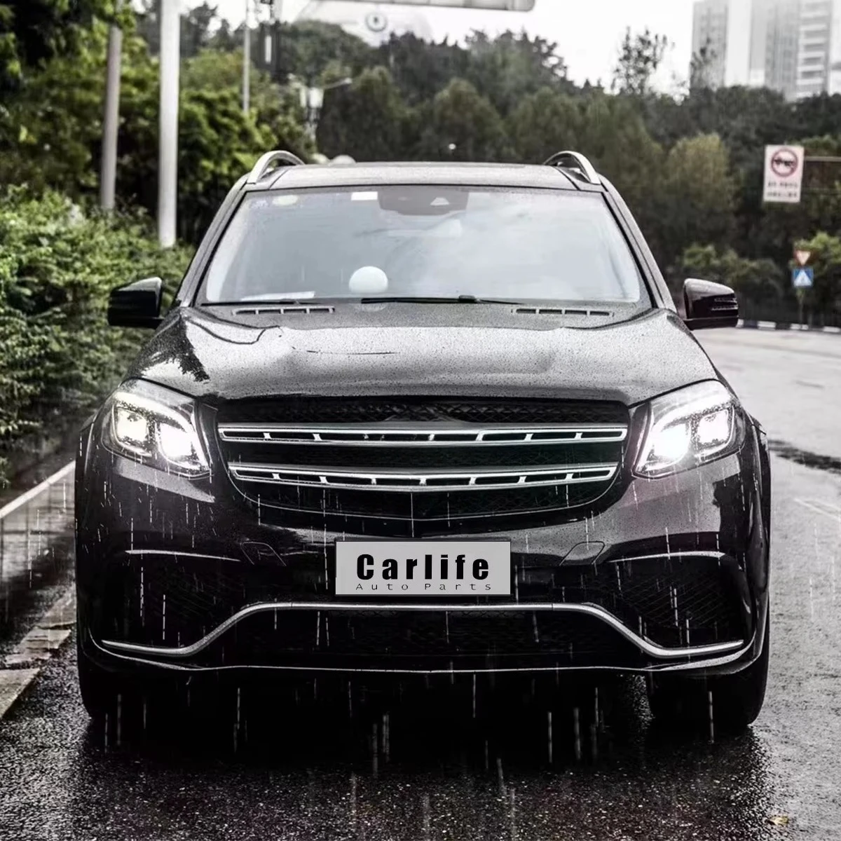 

Car Body Kit for GLS X166 2015 2016 2017 2018 2019 Year Facelift GLS63 Coupe Model With Bumper Upgrade GLS63 Model