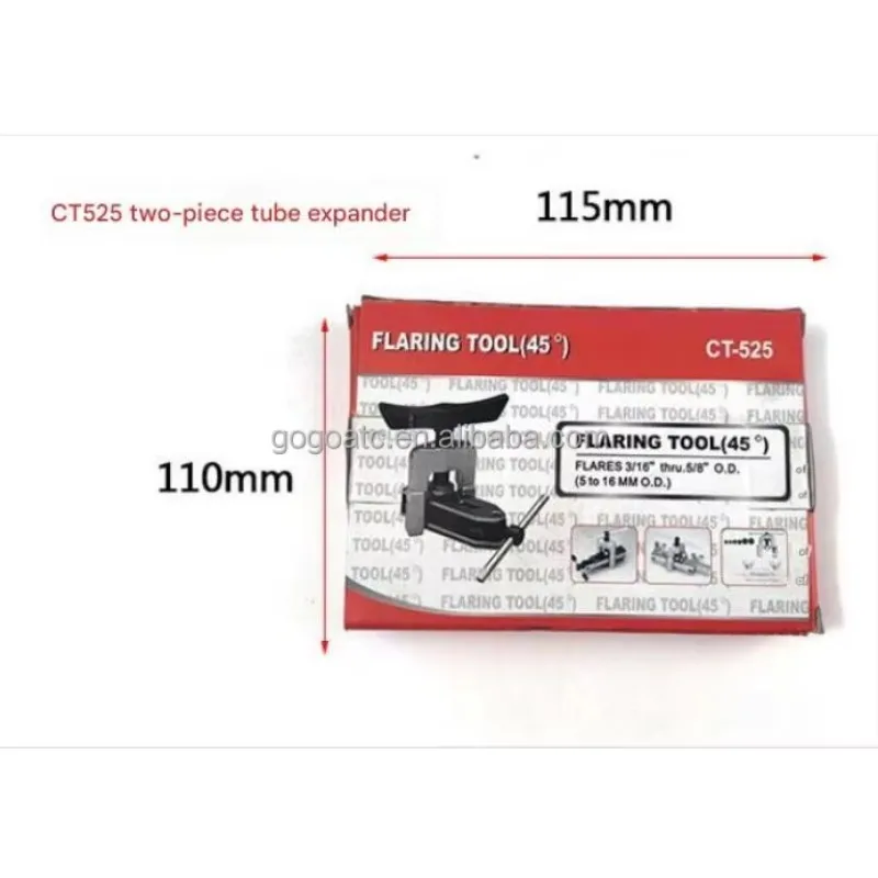 Air Conditioner Repair Tube Expander Kit Copper Pipe Reamer Faring Tool 6-19mm 1/4-3/4 Inch view 5