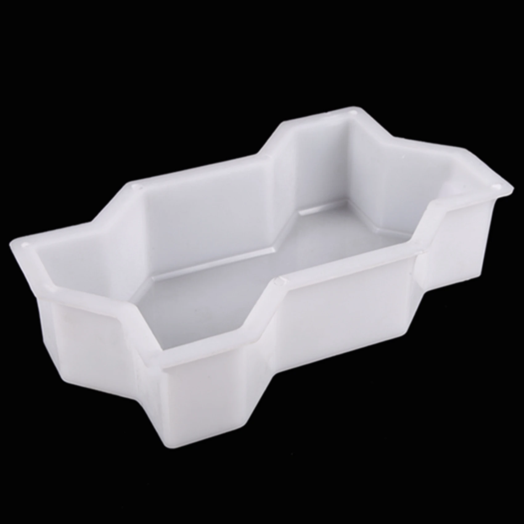 ABWZ-4X Three Waveform Garden Path Plastic Concrete Paving Brick Mold DIY Walkway Cement Brick Mold