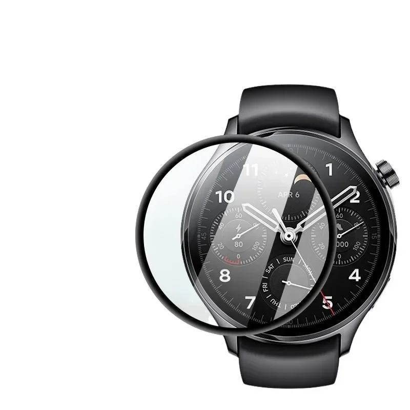 

For Xiaomi Watch Watch S1 S3 Pro S4 Sport, HD Anti-Scratch Tempered Glass, 9H Hardness Screen Protector, Ultra-Thin TMOWUK