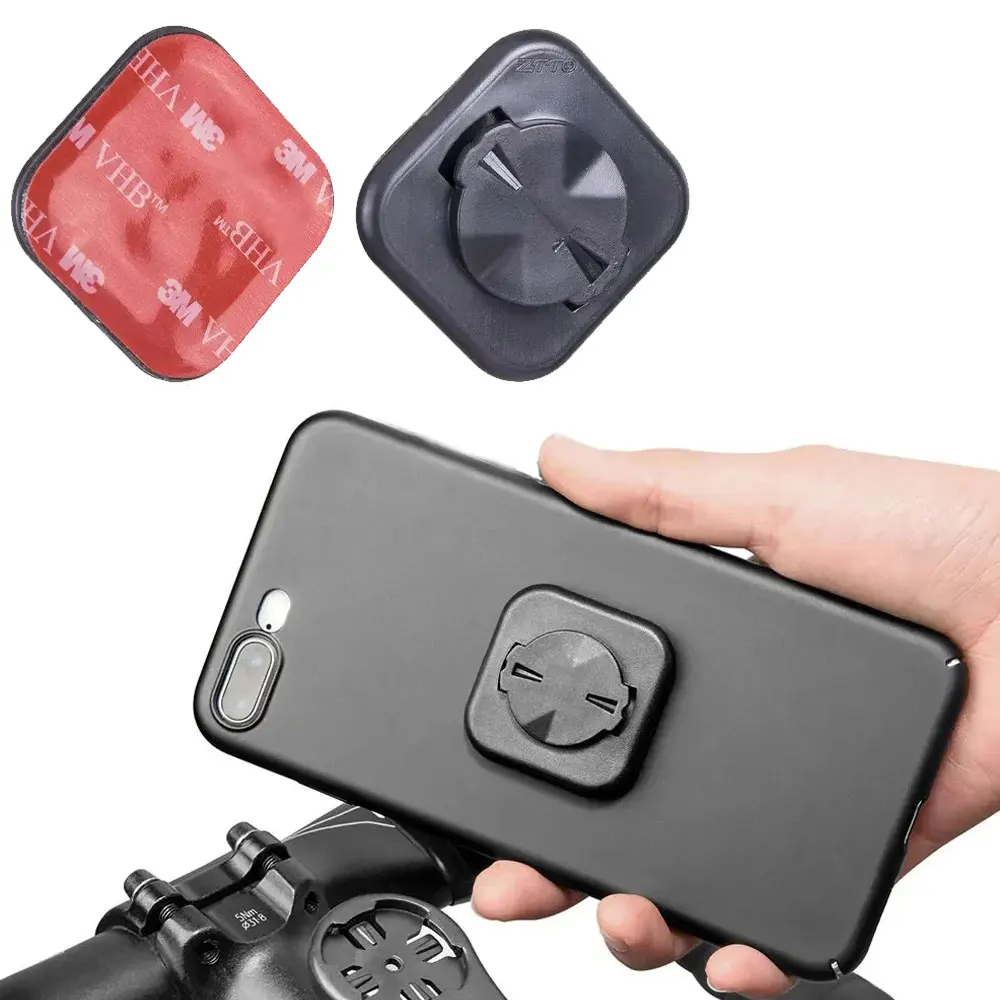 3/2/1pc Bicycle Mobile Phone Sticker Computer GPS Mount Holder Riding Strong Support Stand Back Button Paste Adapter For GARMIN