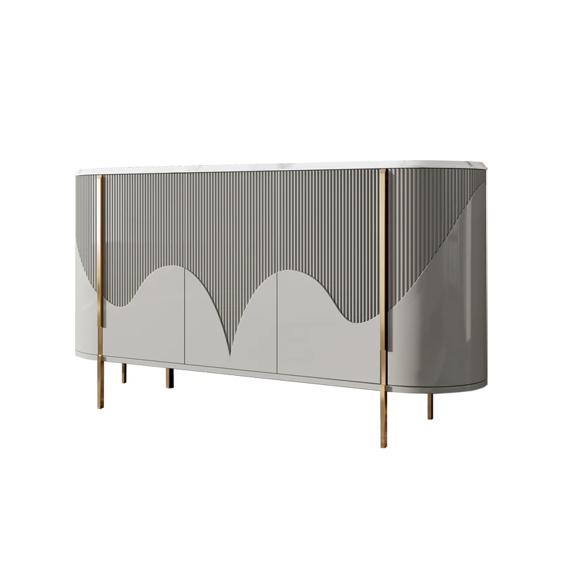 

shoe cabinet Modern rock slab dining side cabinet Living room bedroom decorative cabinet Locker against the wall