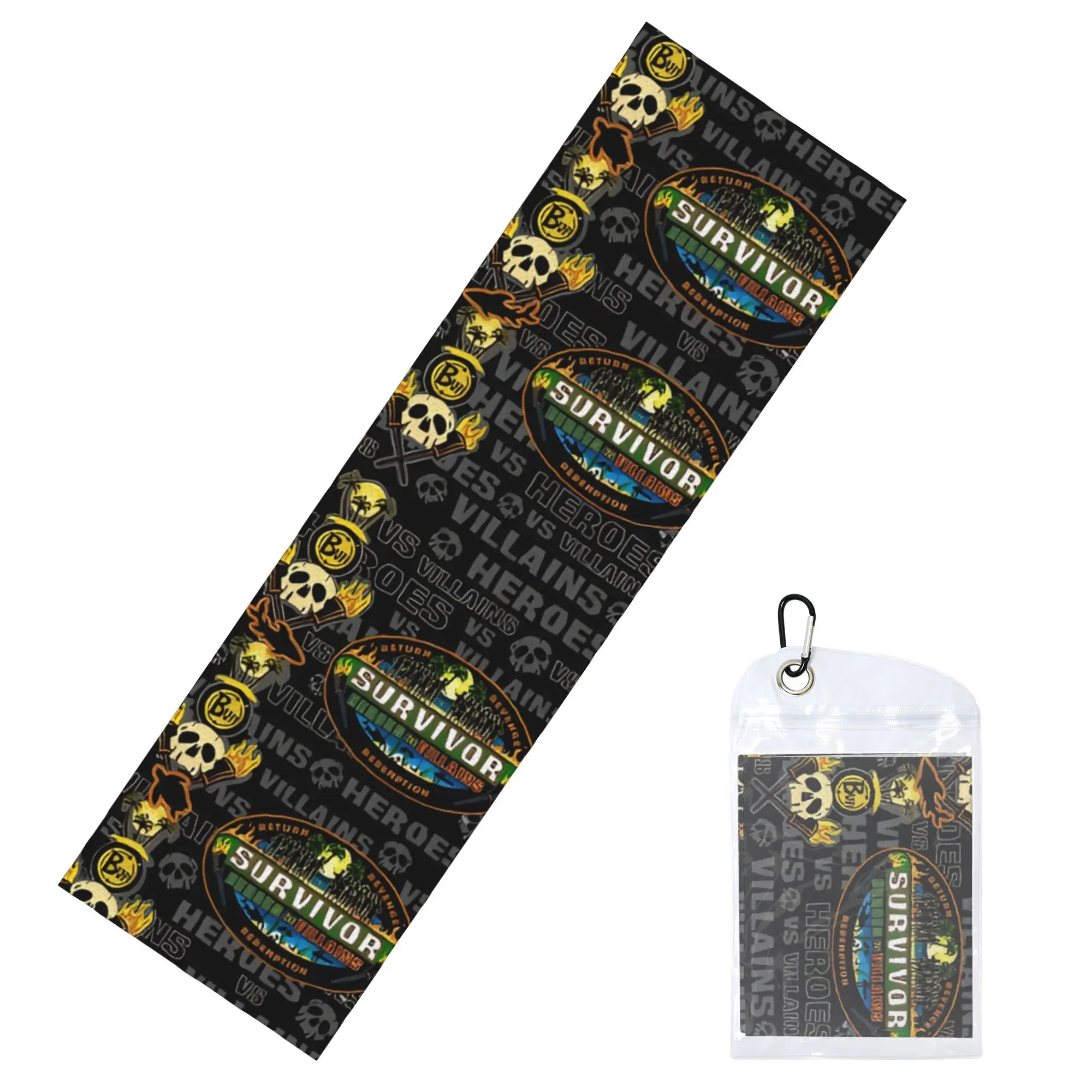 Adventure Game TV Show Survivor Cold Exercise Towel Face Towel Quick Drying  Yoga Breathable Cold Towel