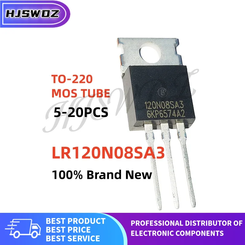 5/10/20PCS NEW LR120N08SA3 120N08SA3 TO-220 N-channel MOSFET field-effect transistor