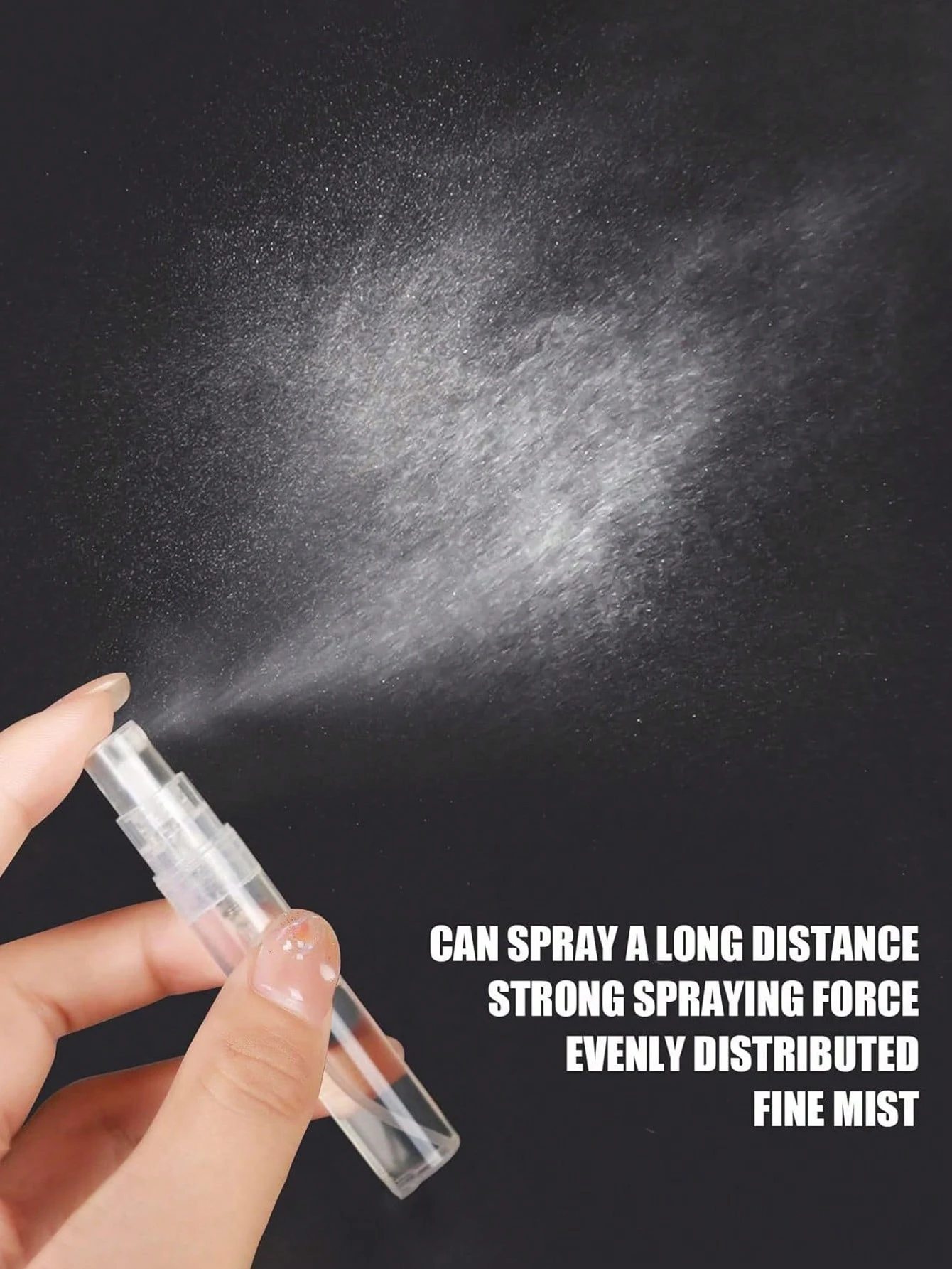 10/20/50 stücke 5 ml Parfüm Abgabe Flasche High-End Mini Kunststoff Spender Probe Kleine Leere Flasche spray Flasche Reise Tragbare – Detail 2