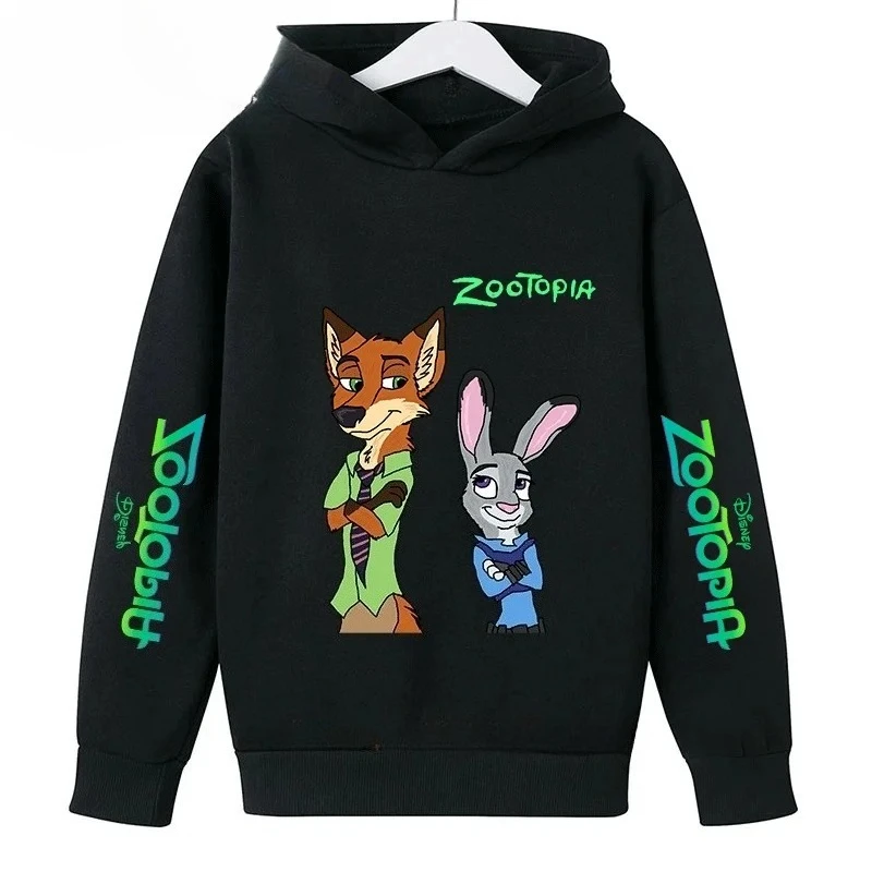 أسود مطبوعة مجنون الحيوان الكرتون مقنعين البلوز سترة فضفاضة مقنعين الرياضة نمط الجلد ودية مريحة النسيج هوديي #2